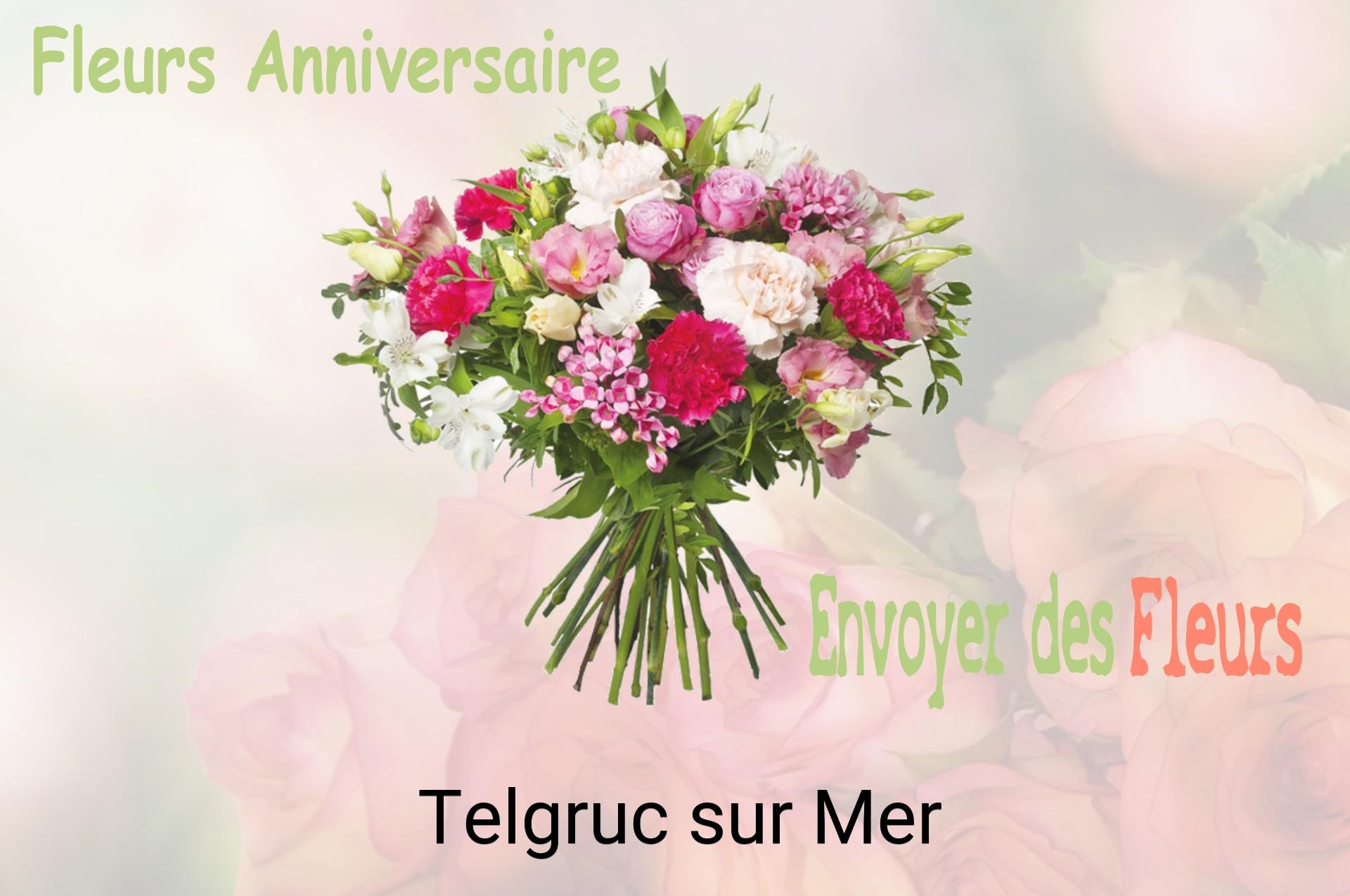 Bouquet de fleurs d’anniversaire livré à Telgruc-sur-Mer