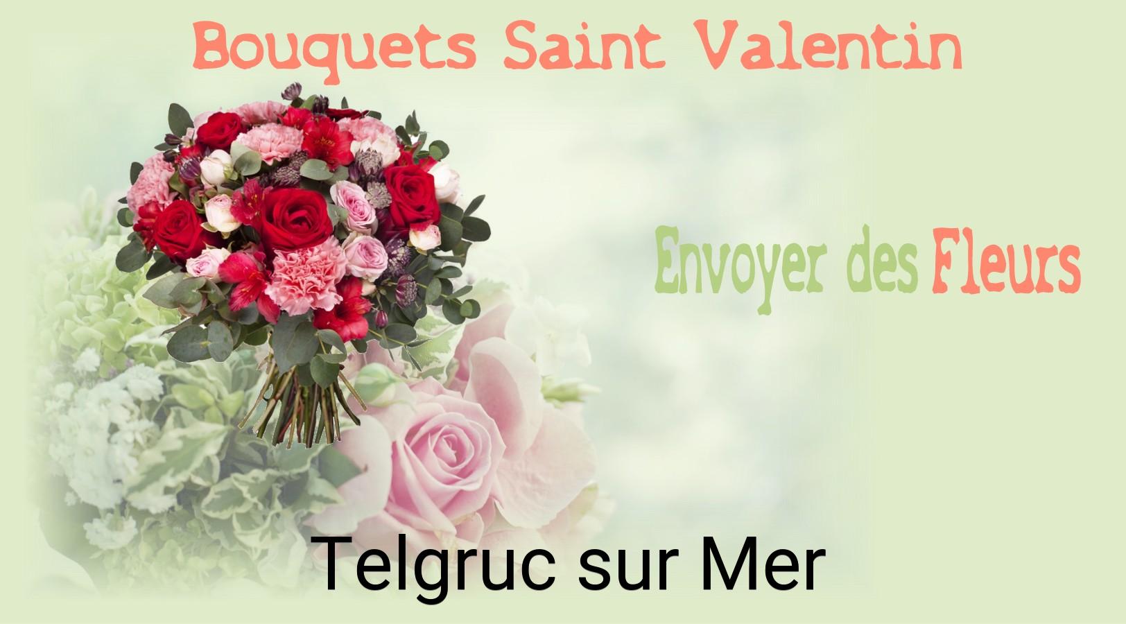 Roses de Saint-Valentin livrées à Telgruc-sur-Mer